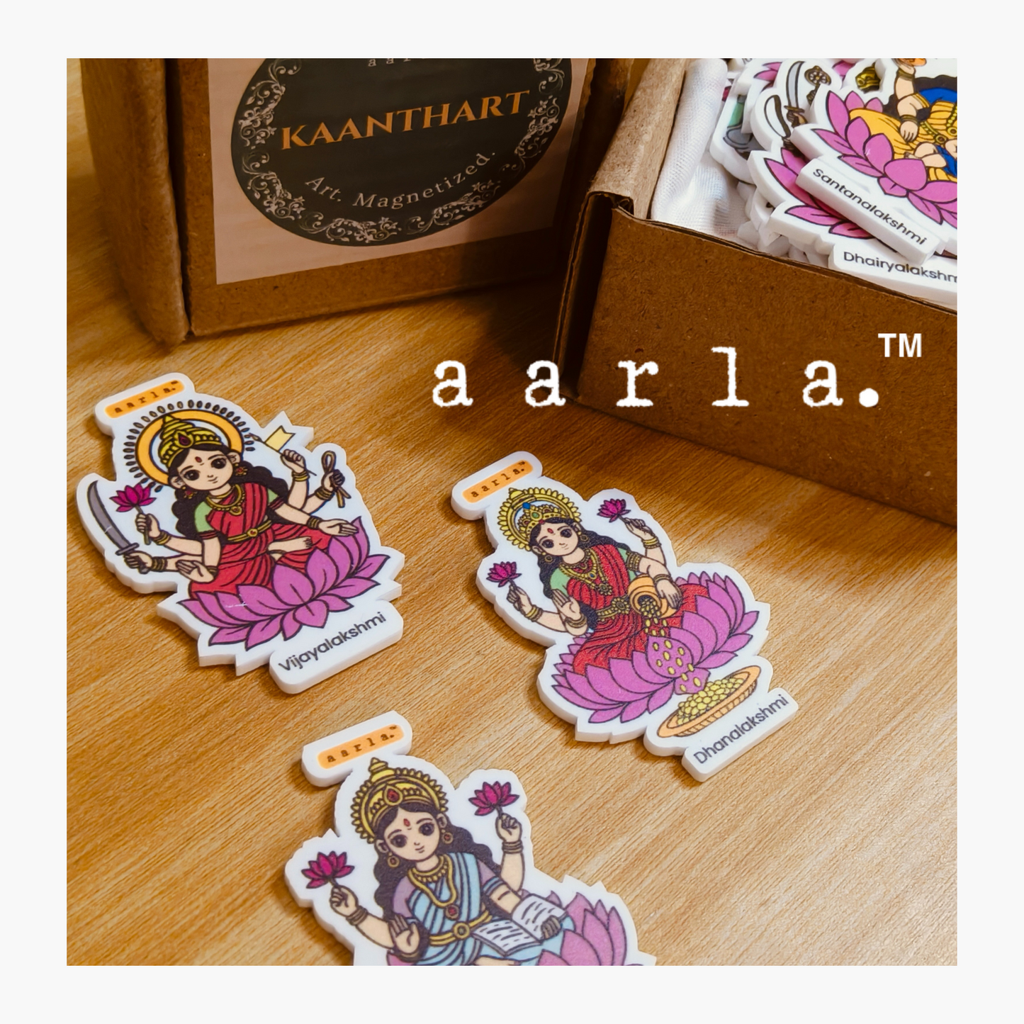 Ashtalakshmi Magnet Set
