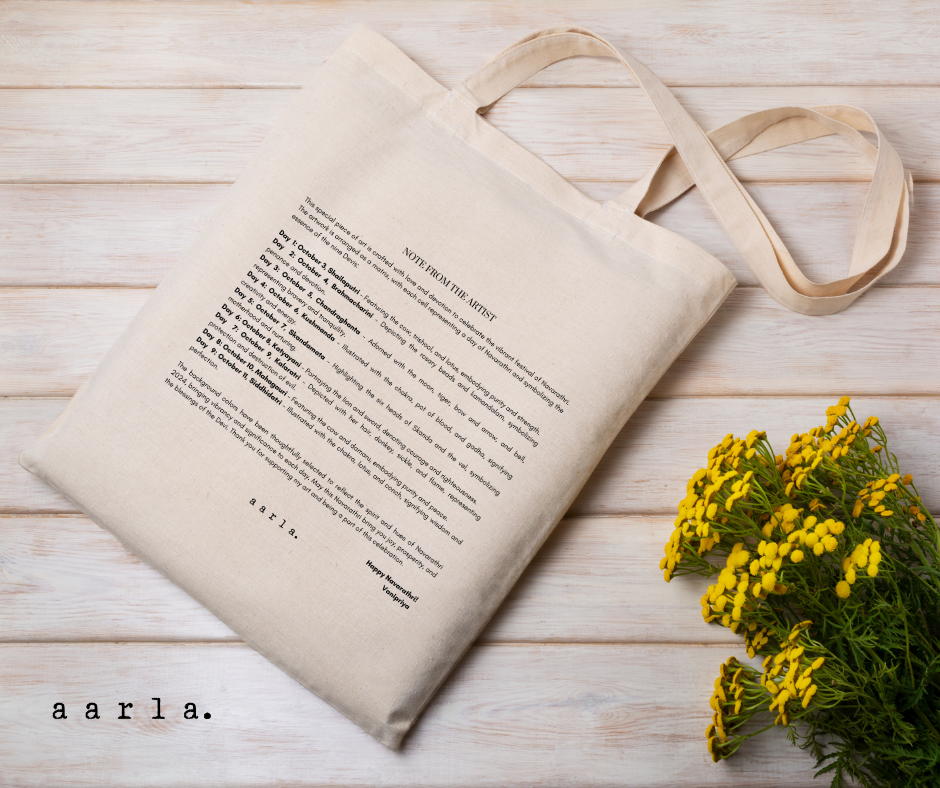 Navarathri tote bag