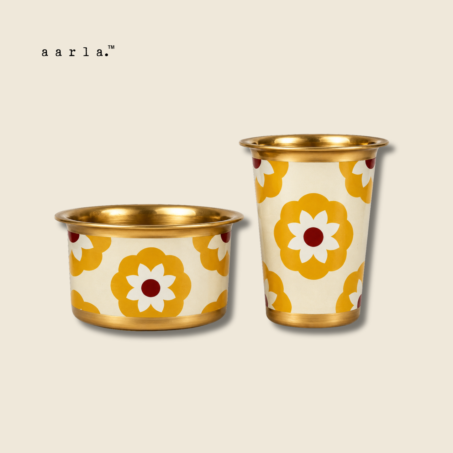 Athangudi Inspired Dabara Tumbler