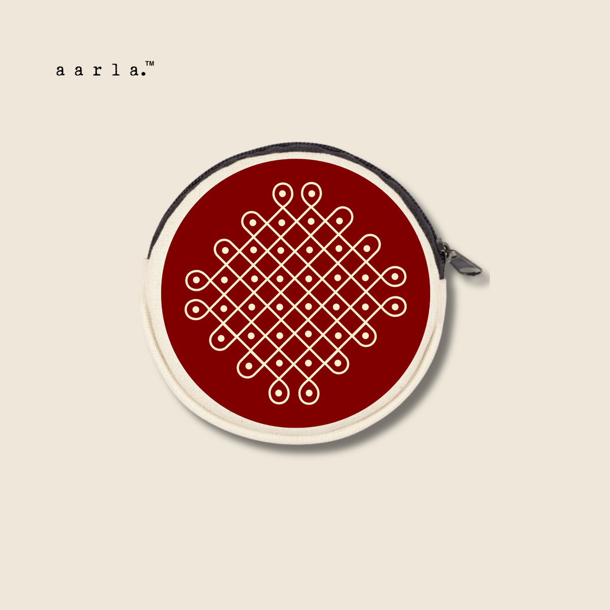 Kolam - Coin Purse - Red