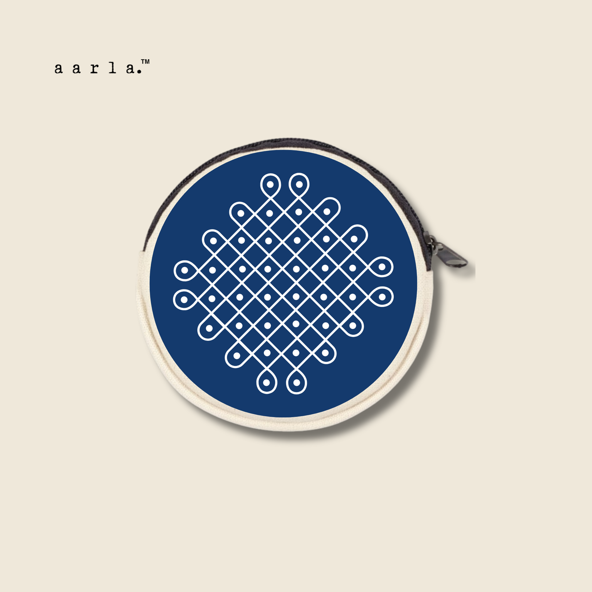 Kolam - Coin Purse - Blue