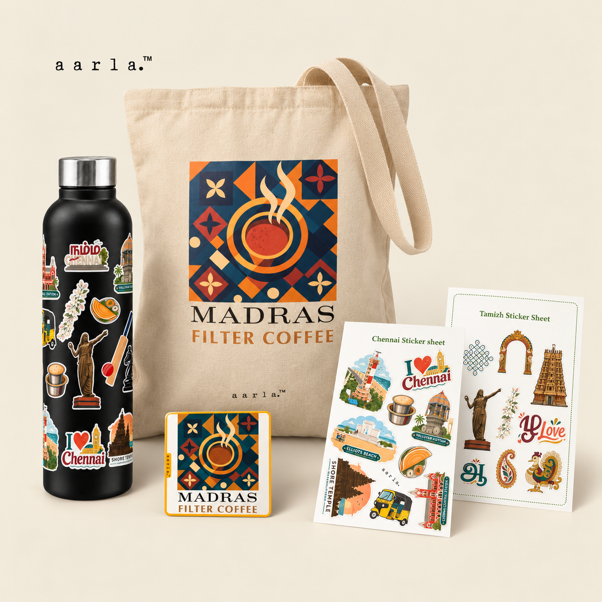 A City to Carry — curated hamper contents