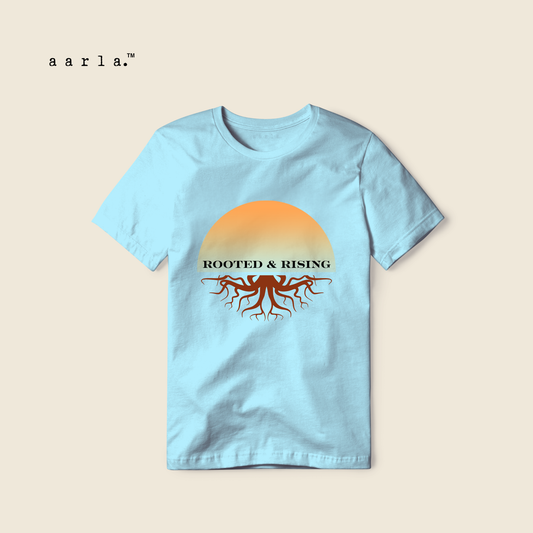Rooted. Rising - Adults T-Shirt