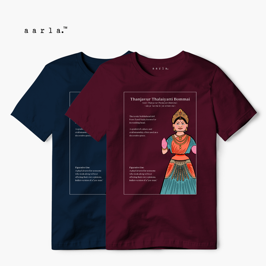 Thanjavur Thalaiyatti Bommai T-Shirt