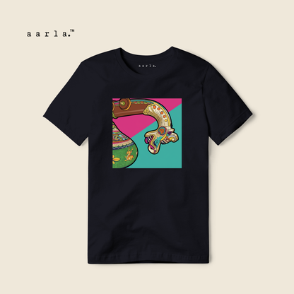 Yazhi – Face of the Veena (Pop-Art Edition) - Adults T-Shirt