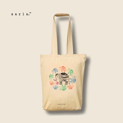 Varna Varanam - Zipped Tote