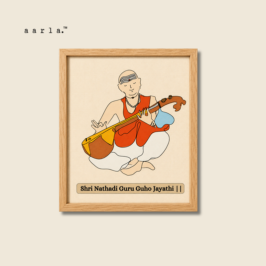 Dikshitar - Framed Art on Cavas