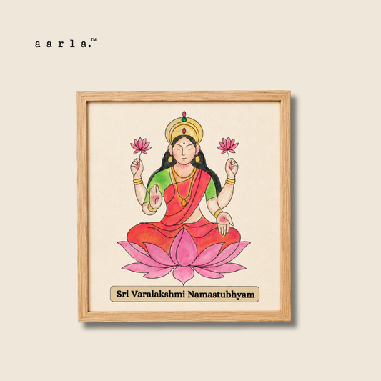 Lakshmi - Framed Art on Cavas