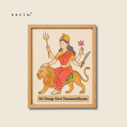 Durga - Framed Art on Cavas