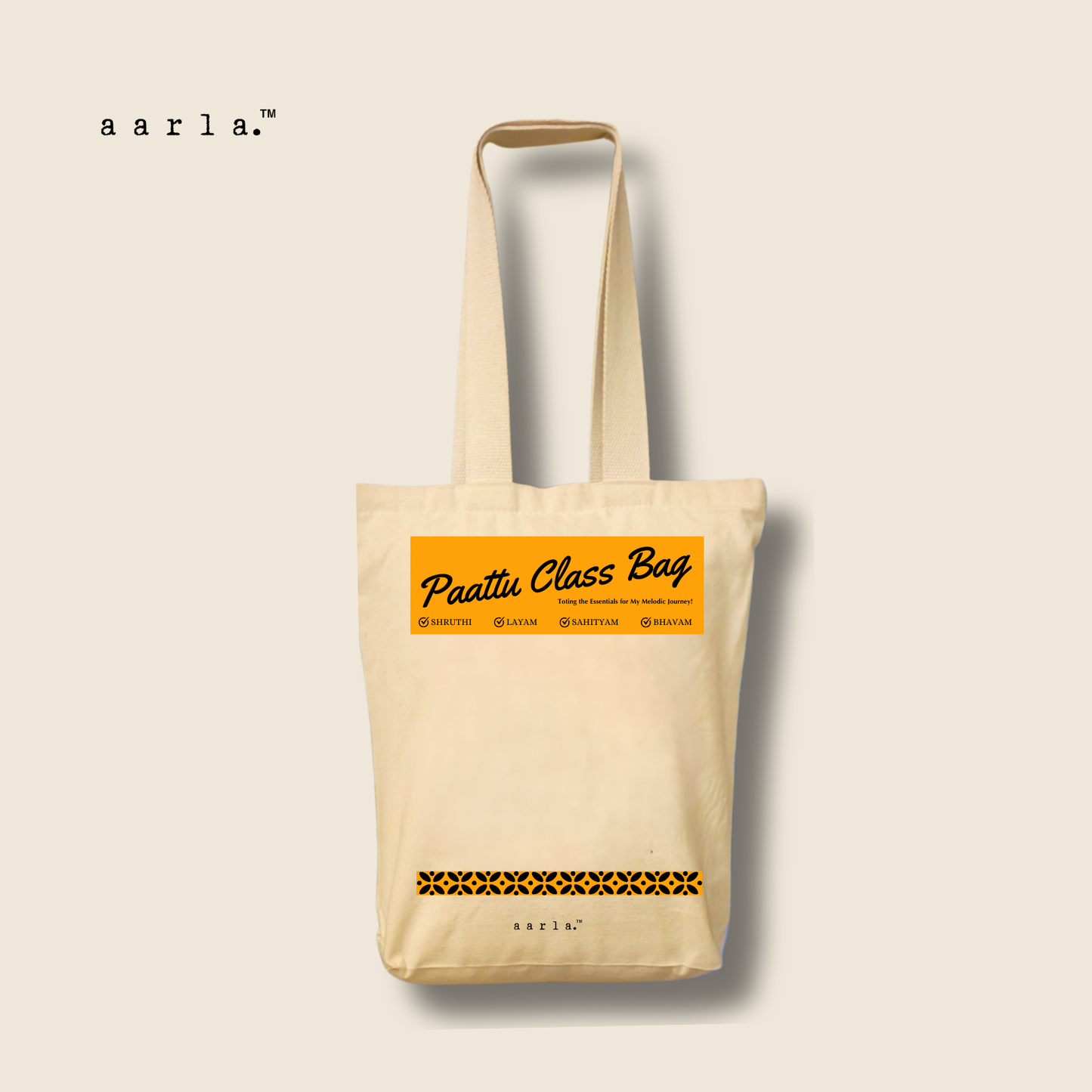 Pattu Class Bag - Zipped Tote