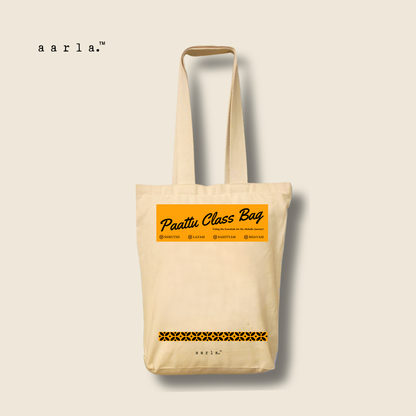Pattu Class Bag - Zipped Tote