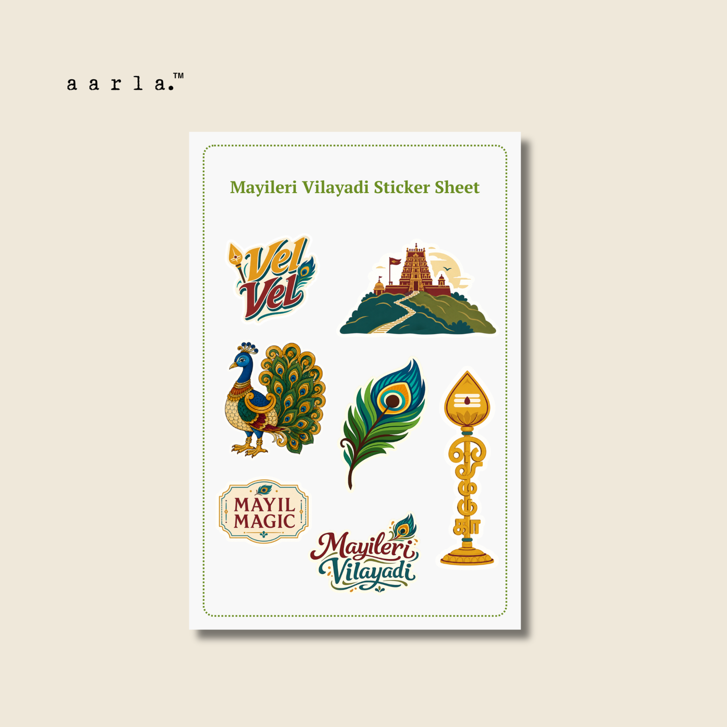 Mayileri Vilayadi Sticker