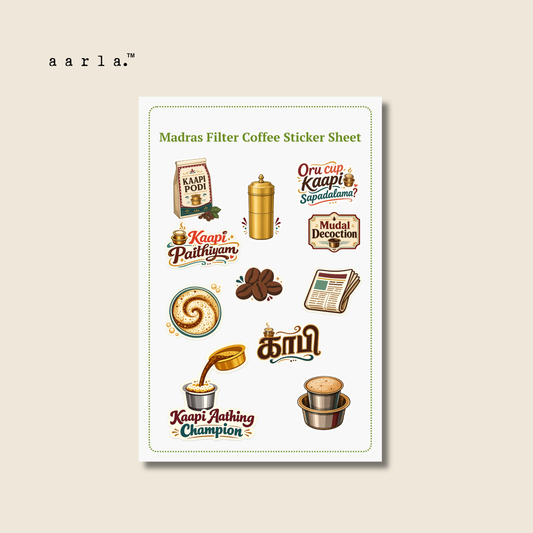 Filter Coffee Sticker Sheet