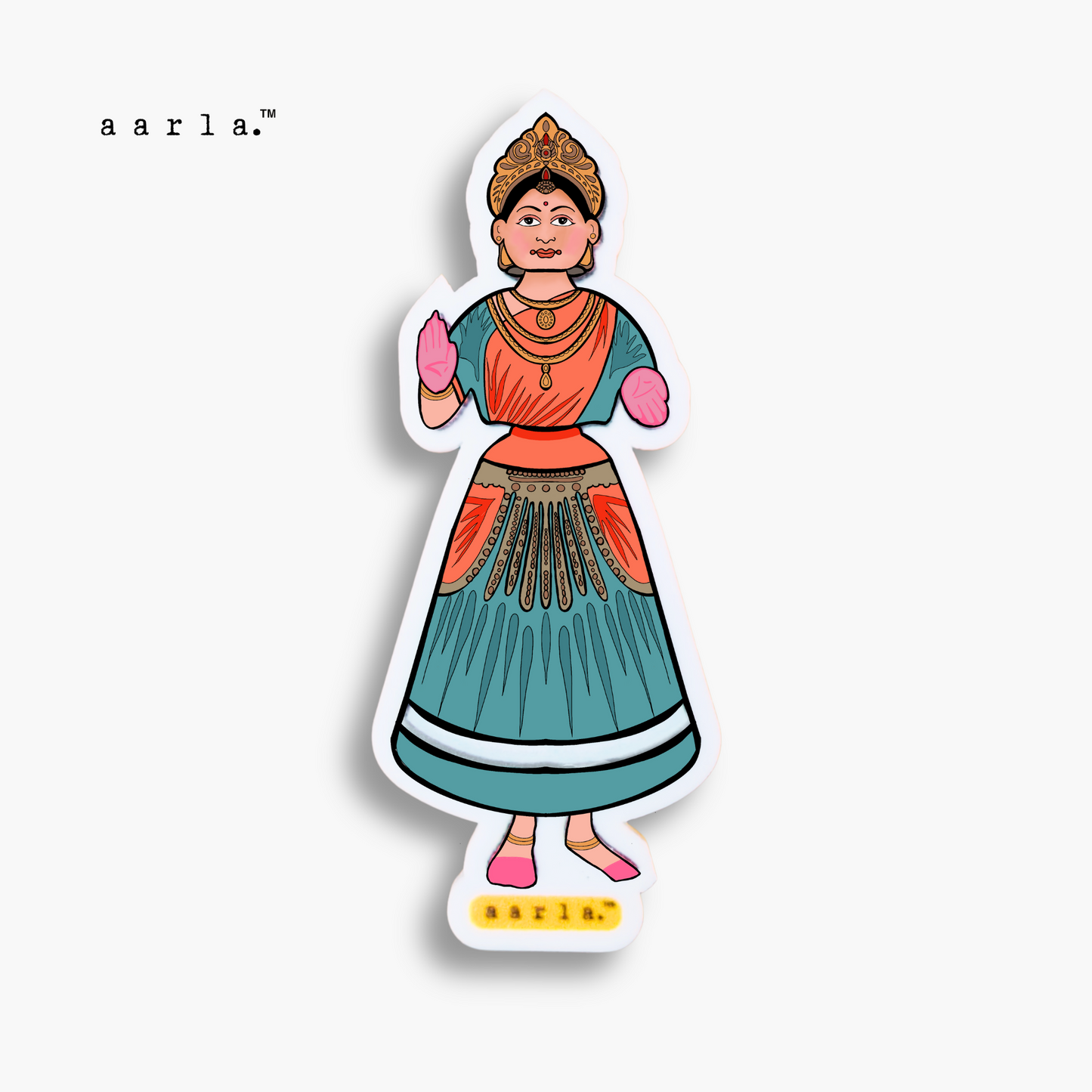 Navarathri Heritage Magnet Set – 12 pcs (Navadurga + Navaratri Art + Bommai Duo)