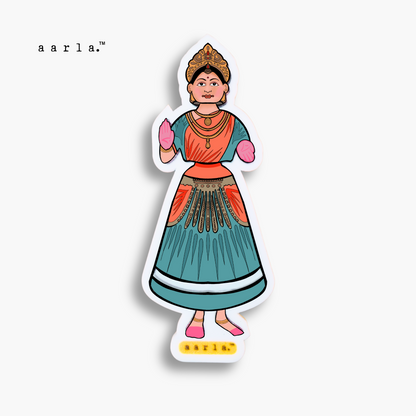 Navarathri Heritage Magnet Set – 12 pcs (Navadurga + Navaratri Art + Bommai Duo)