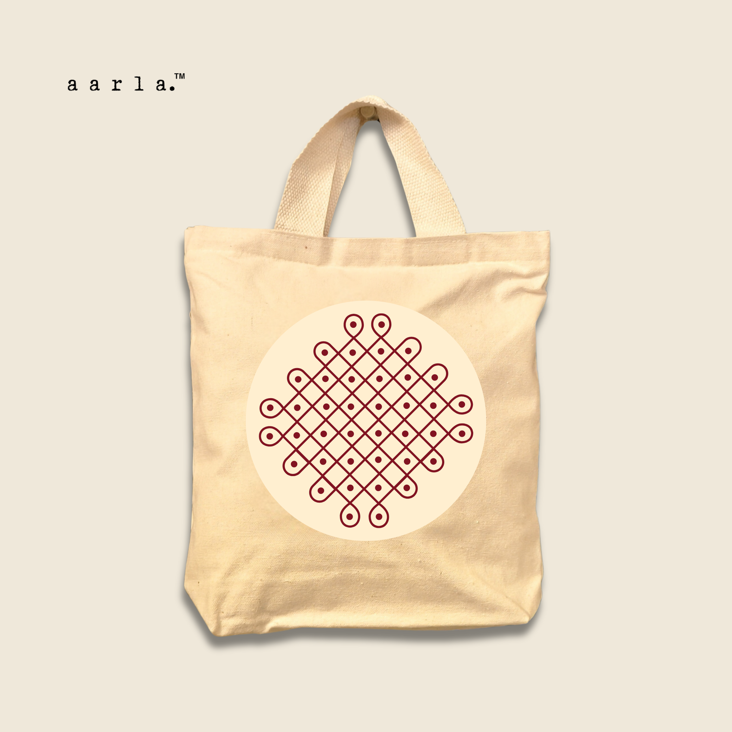 Kolam Mini Tote - Thamboolam bag - Set of 2 (Copy)
