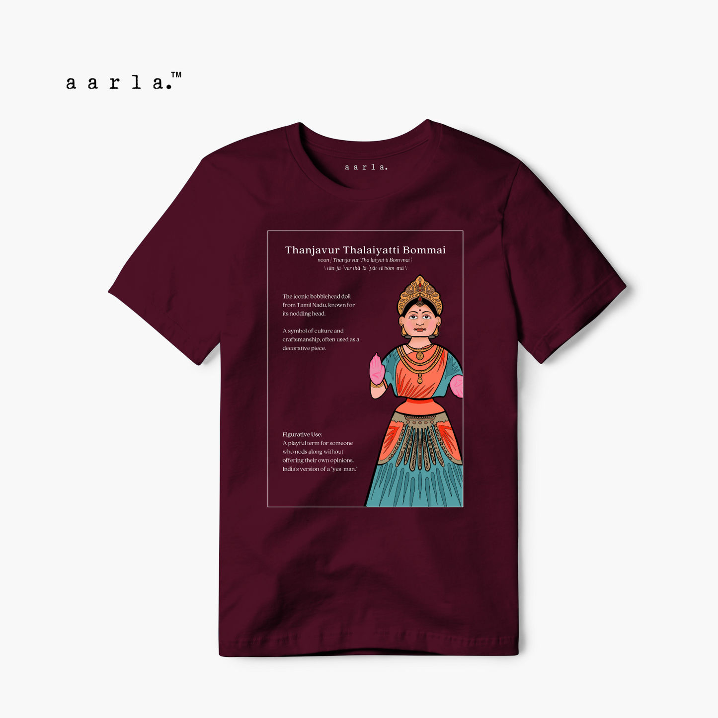 Thanjavur Thalaiyatti Bommai T-Shirt