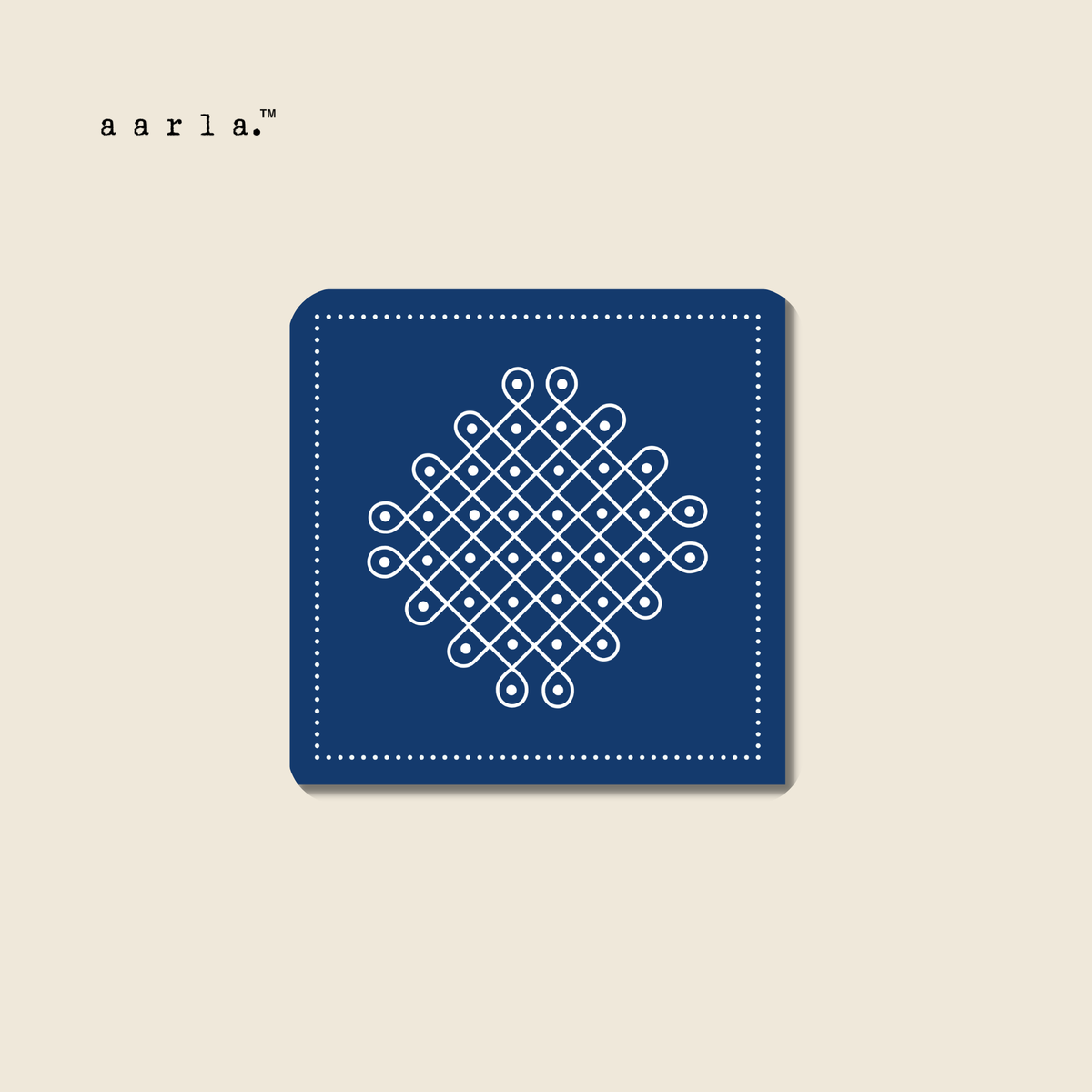 kolam magnets (Blue)