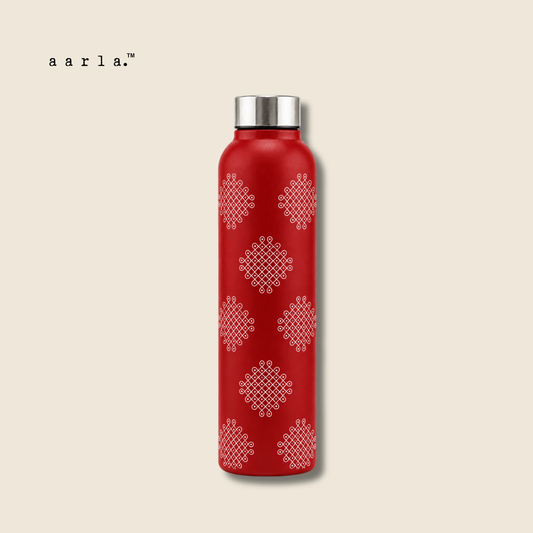 Kolam Water Bottle - Red