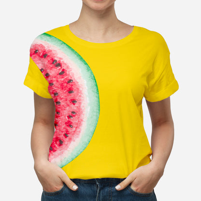 Watermelon - Side Print - Unisex T-shirt  from the collection FRESH !