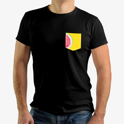 Watermelon - Pocket Print - Unisex T-shirt  from the collection FRESH !